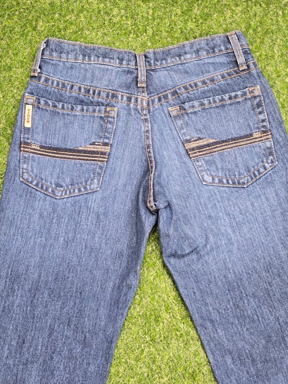 Cinch Grant Jeans Mens 26x32 Relaxed Fit Bootcut Cowboy Western Stonewash Rodeo